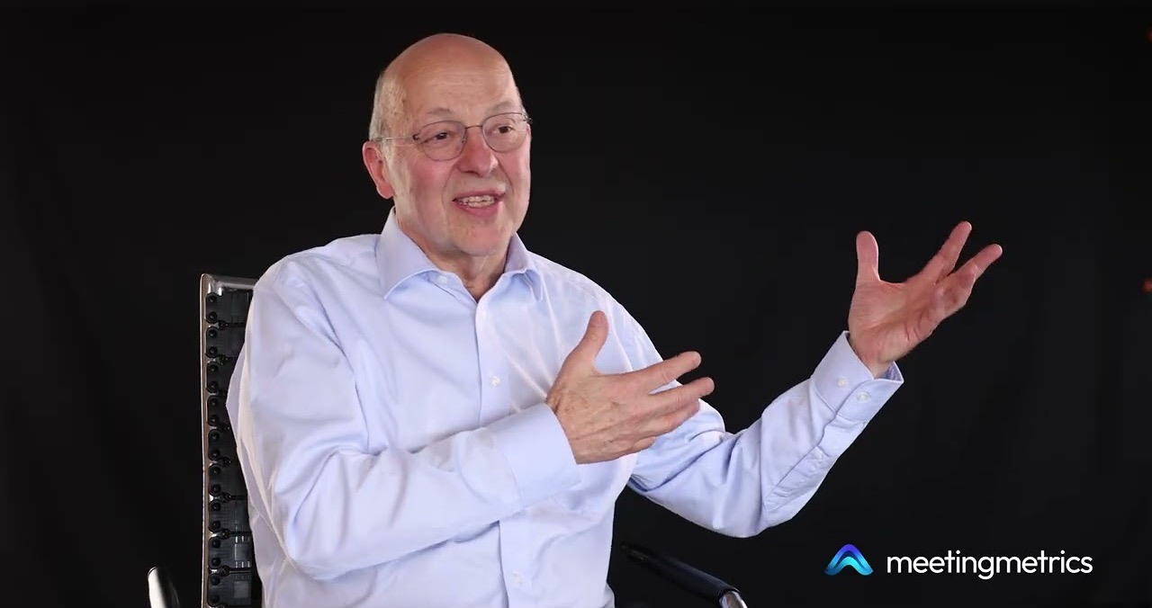 Prof. em. Dr. med. Pietro Vernazza im Interview über Meeting Metrics